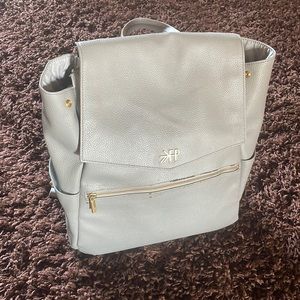 Freshly picked Diaper backpack. See minor rubbed off near front zipper.